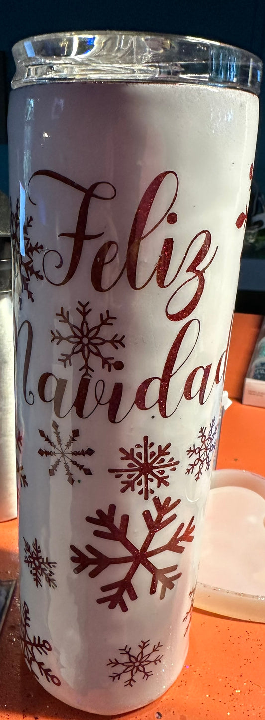 30 oz. Feliz Navidad Tumbler